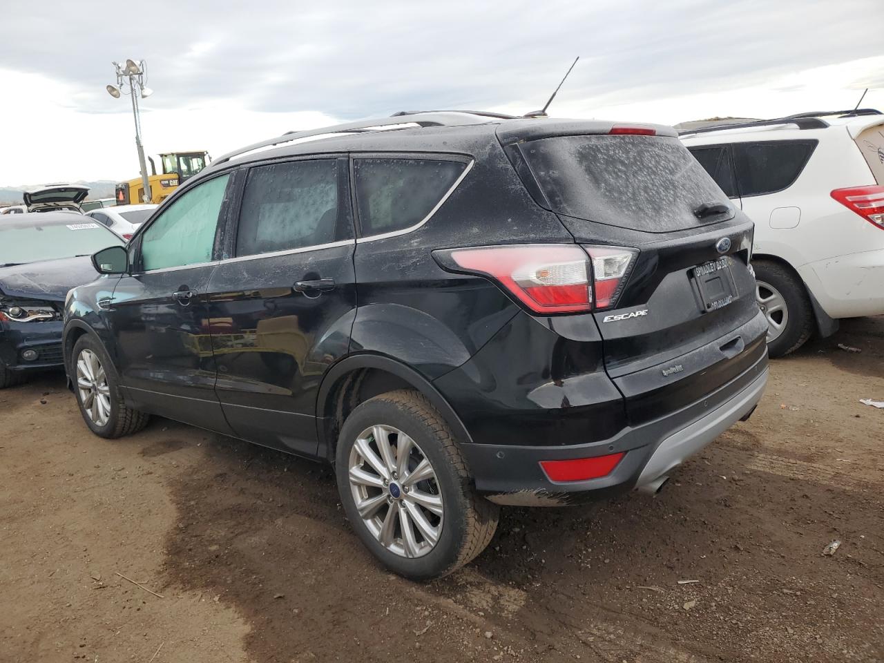 Image 2 of 2017 FORD ESCAPE TITANIUM 2017 with VIN 1FMCU9J90HUC38580