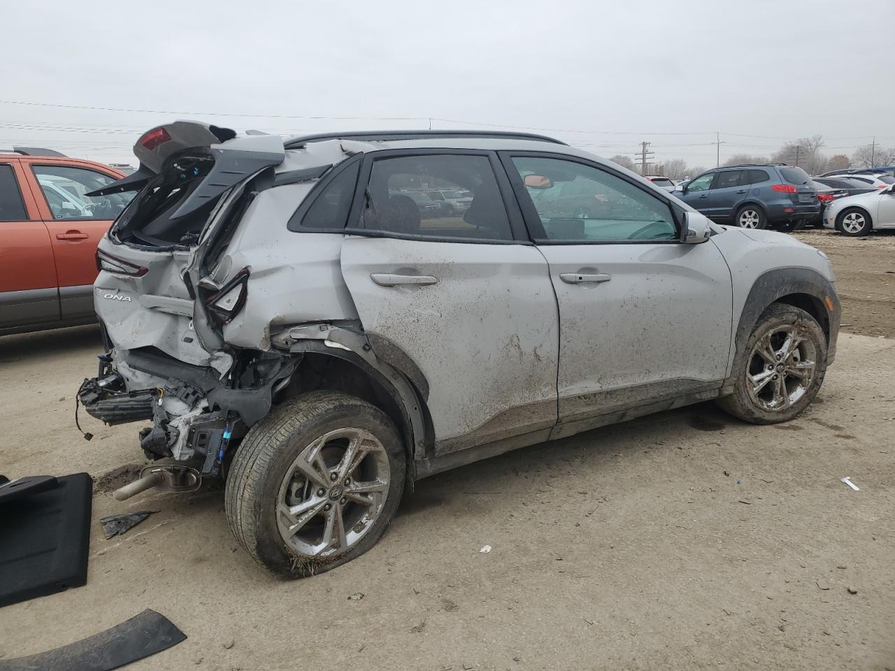 Image 3 of 2023 HYUNDAI KONA SEL 2023 with VIN KM8K6CAB5PU976458