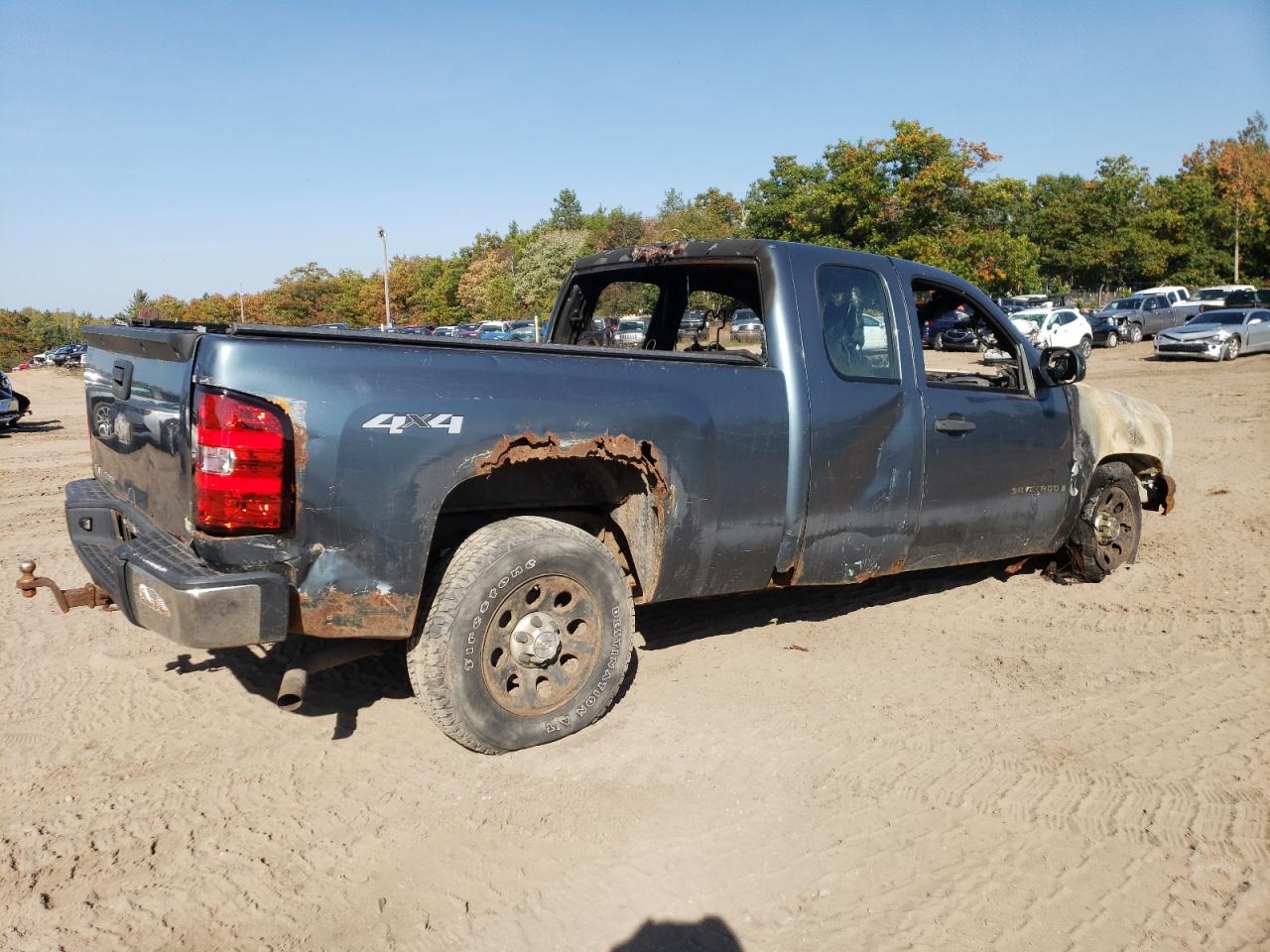Изображение 3 2007 CHEVROLET SILVERADO K1500 2007 с VIN 2GCEK19C171697678