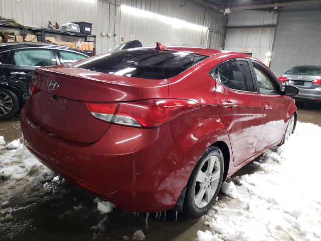 Image 3 of 2012 HYUNDAI ELANTRA GLS 2012 with VIN KMHDH4AE3CU366880