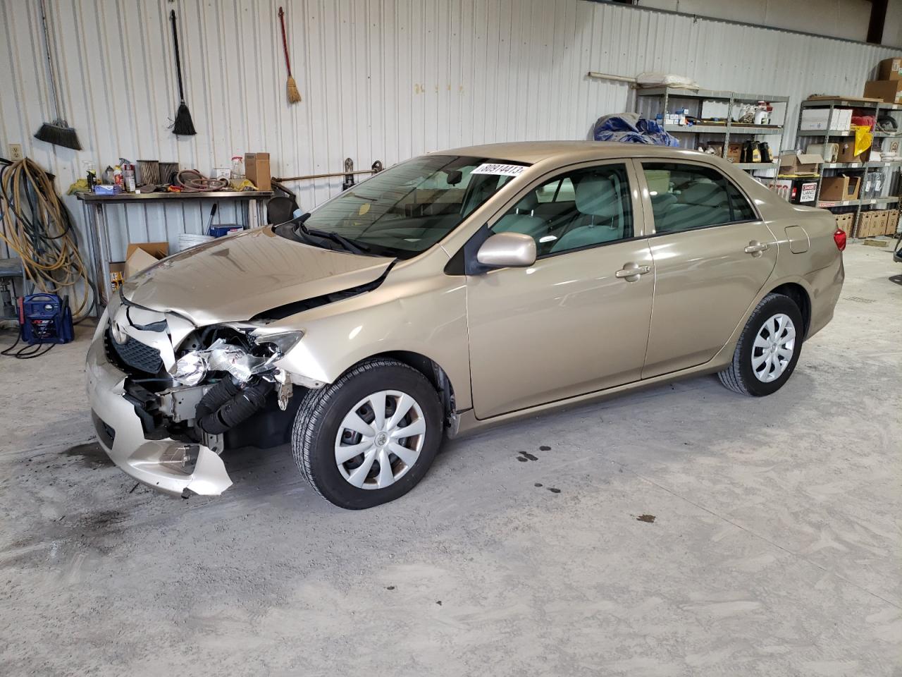 Image 1 of 2010 TOYOTA COROLLA BASE 2010 with VIN 2T1BU4EEXAC270112