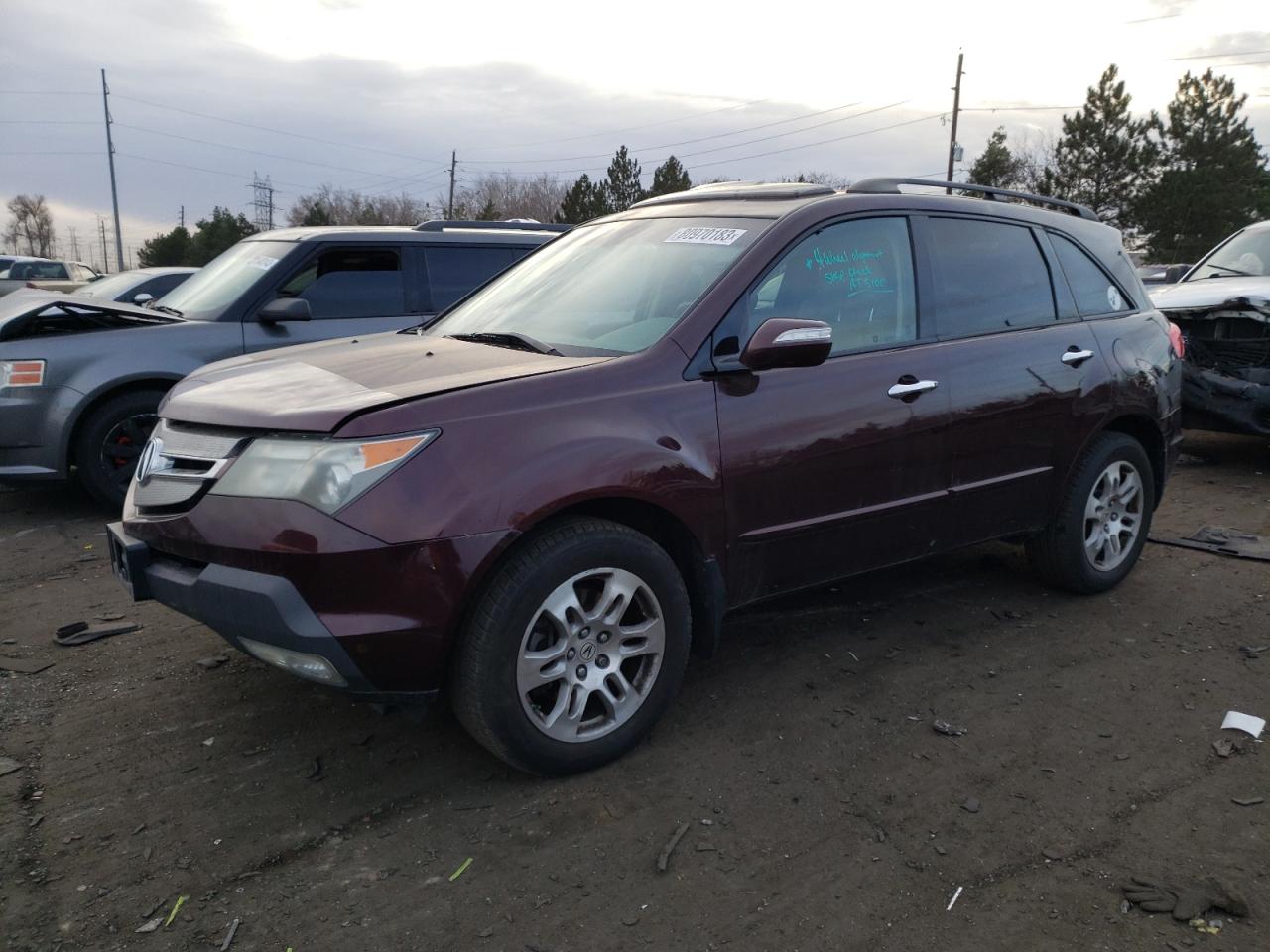 Obraz 2008 ACURA MDX TECHNOLOGY 2008