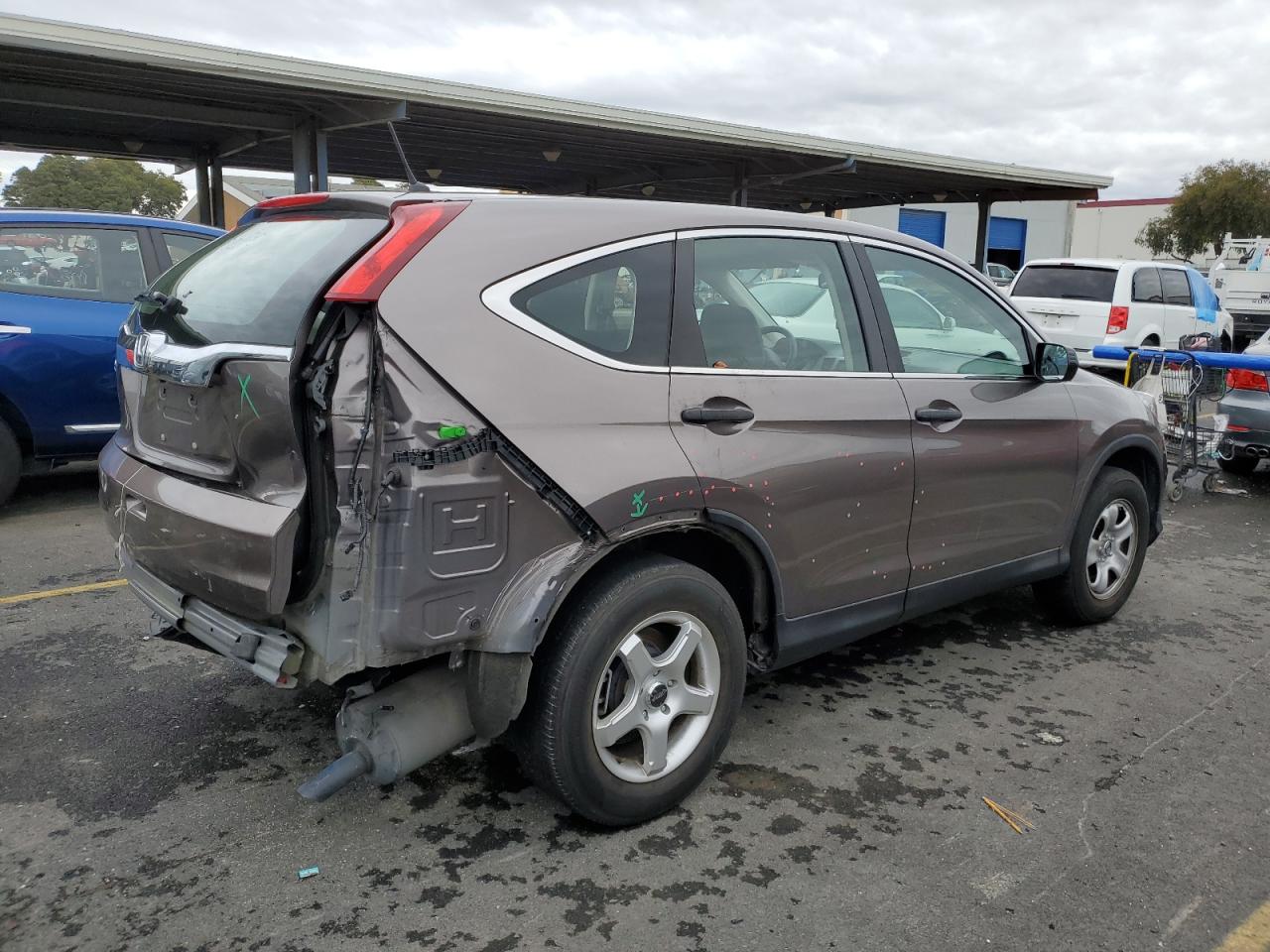 Obraz 3 z 2015 HONDA CR-V LX 2015 z VIN 3CZRM3H33FG705515