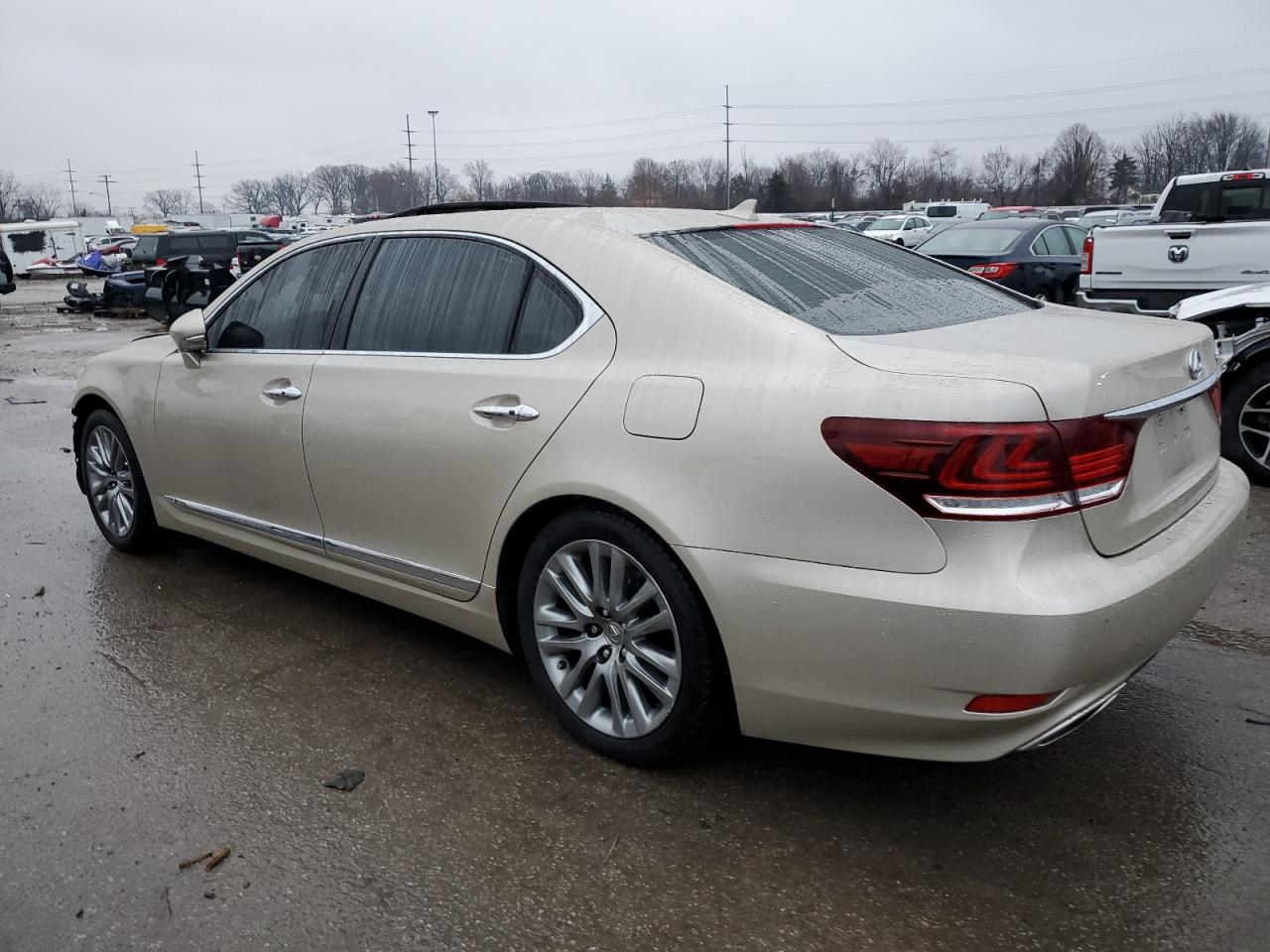 Image 2 of 2013 LEXUS LS 460L 2013 with VIN JTHGL1EF8D5048782