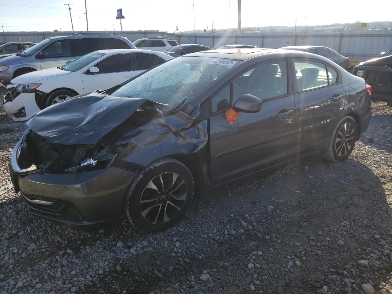 Image 1 of 2013 HONDA CIVIC EX 2013 with VIN 19XFB2F8XDE032755