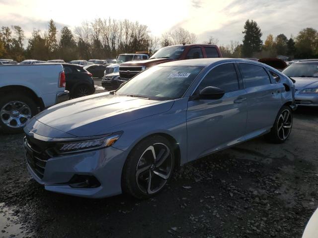 Image 1 of 2022 HONDA ACCORD SPORT SE 2022 with VIN 1HGCV1F44NA071817