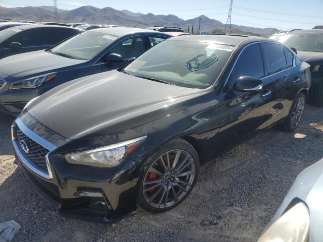 Image 1 of 2019 INFINITI Q50 RED SPORT 400 2019 with VIN JN1FV7AP7KM760554