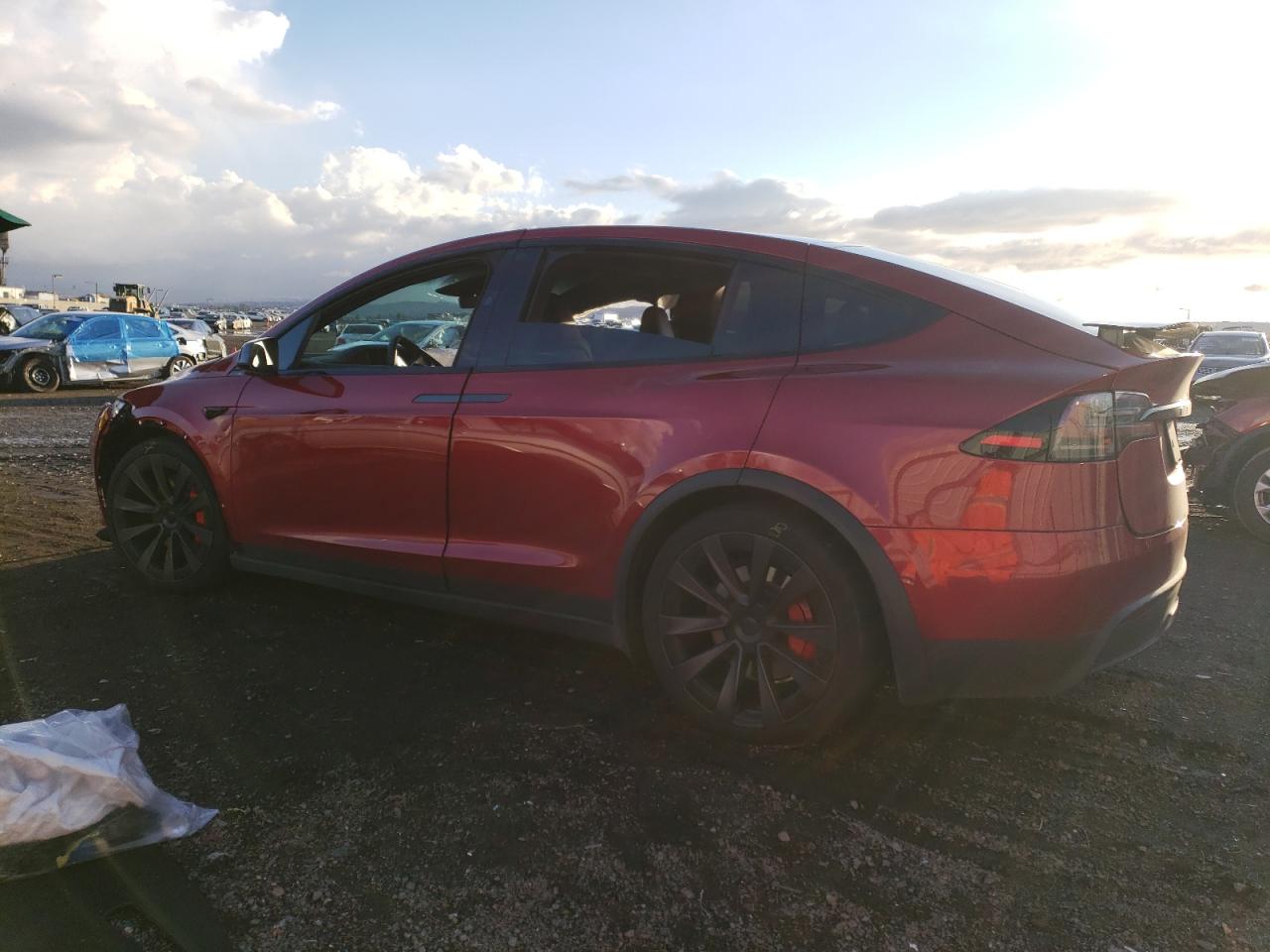 Image 2 of 2023 TESLA MODEL X  2023 with VIN 7SAXCBE66PF408984