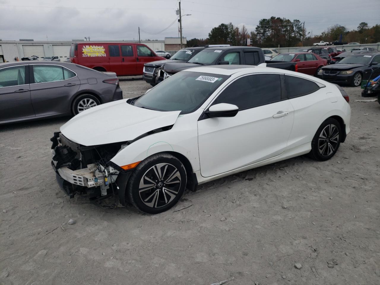 Image 1 of 2016 HONDA CIVIC EXL 2016 with VIN 2HGFC3B74GH356388