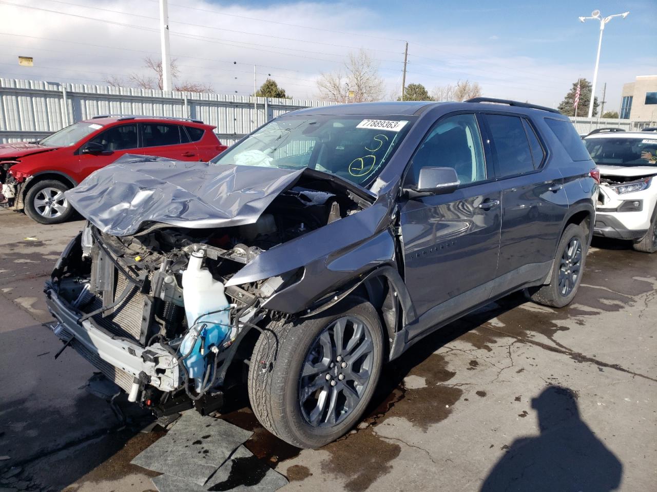 Obraz 1 z 2021 CHEVROLET TRAVERSE RS 2021 z VIN 1GNEVJKW5MJ194305