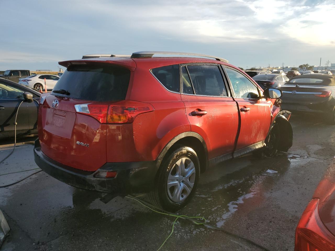 Image 3 of 2014 TOYOTA RAV4 LE 2014 with VIN 2T3ZFREVXEW096253