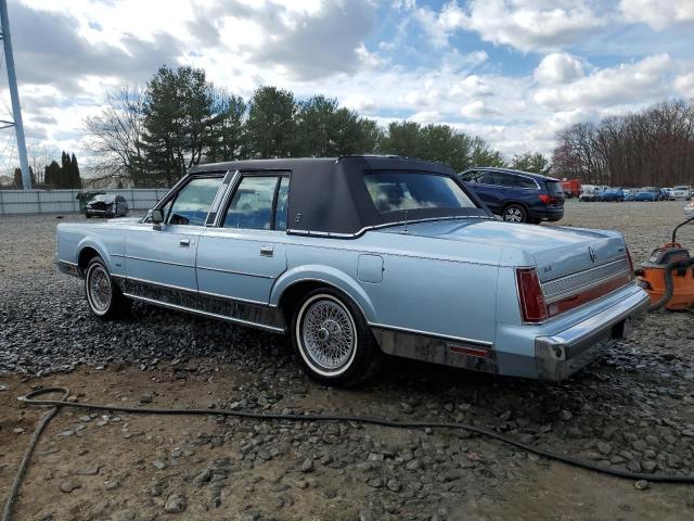 Image 2 of 1987 LINCOLN TOWN CAR  1987 with VIN 1LNBM81F9HY626637