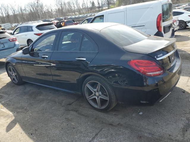 Image 2 of 2016 MERCEDES-BENZ C 300 4MATIC 2016 with VIN 55SWF4KB4GU134793