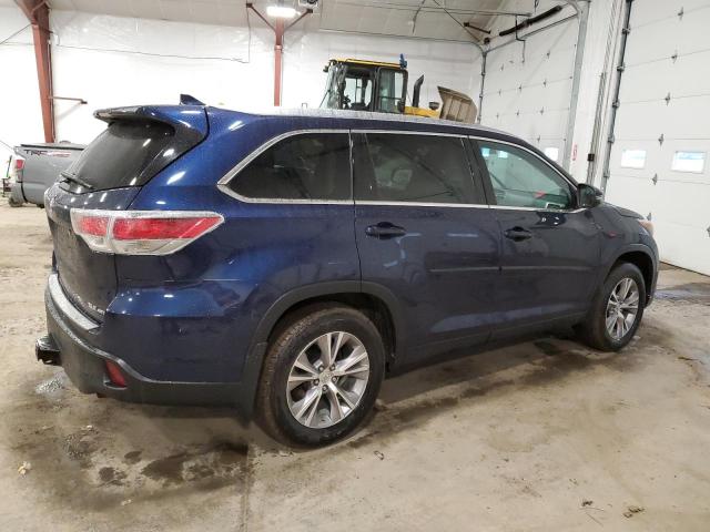 Изображение 3 2015 TOYOTA HIGHLANDER XLE 2015 с VIN 5TDJKRFH0FS205596