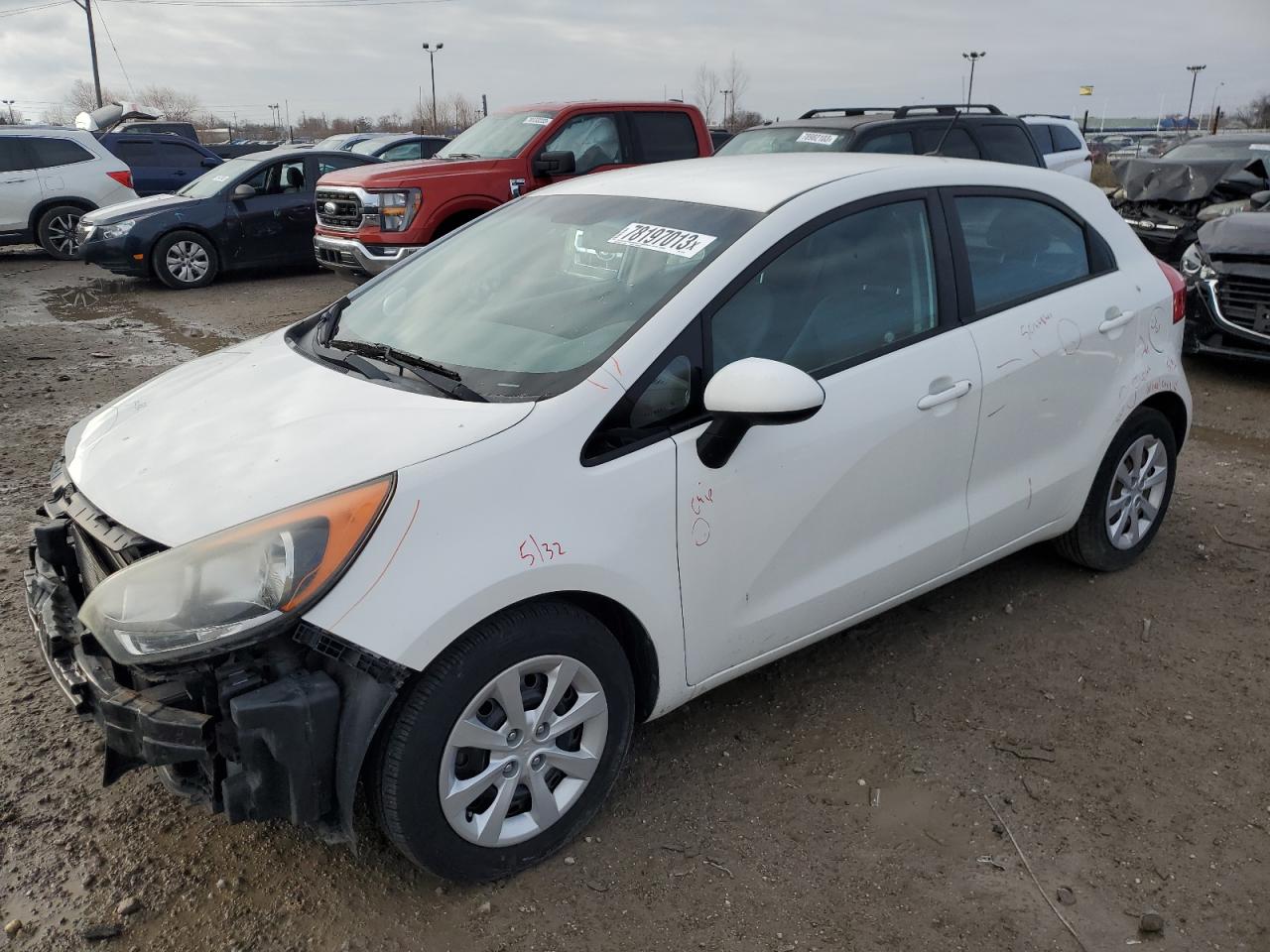 Изображение 1 2013 KIA RIO LX 2013 с VIN KNADM5A30D6107898
