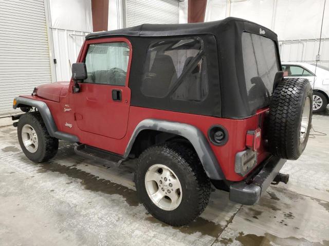 Image 2 of 1999 JEEP WRANGLER / TJ SPORT 1999 with VIN 1J4FY19S0XP468187