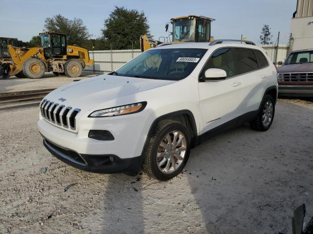 Image 1 of 2016 JEEP CHEROKEE LIMITED 2016 with VIN 1C4PJLDB5GW350336