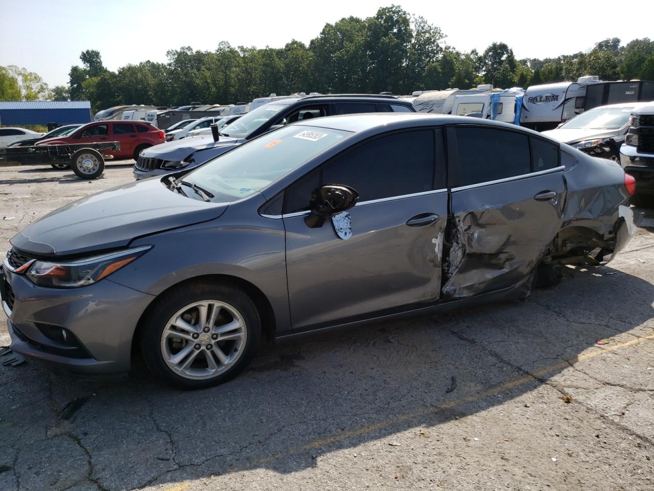Obraz 1 z 2018 CHEVROLET CRUZE LT 2018 z VIN 1G1BH5SE4J7154333