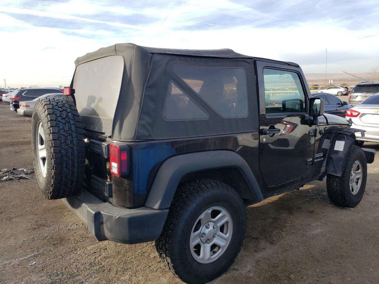 Image 3 of 2013 JEEP WRANGLER SPORT 2013 with VIN 1C4AJWAG9DL654726