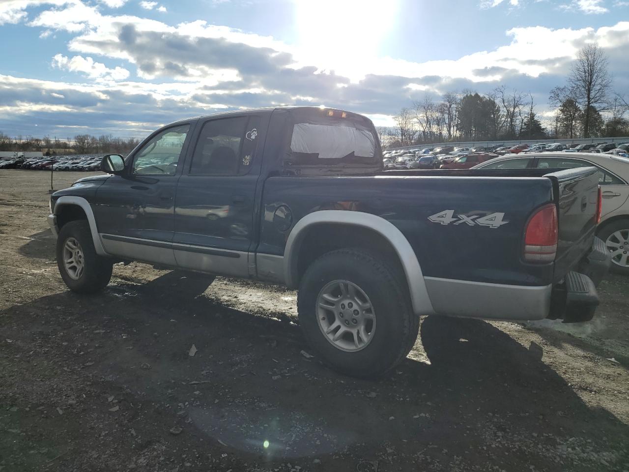 Image 2 of 2003 DODGE DAKOTA QUAD SLT 2003 with VIN 1D7HG48N73S100391