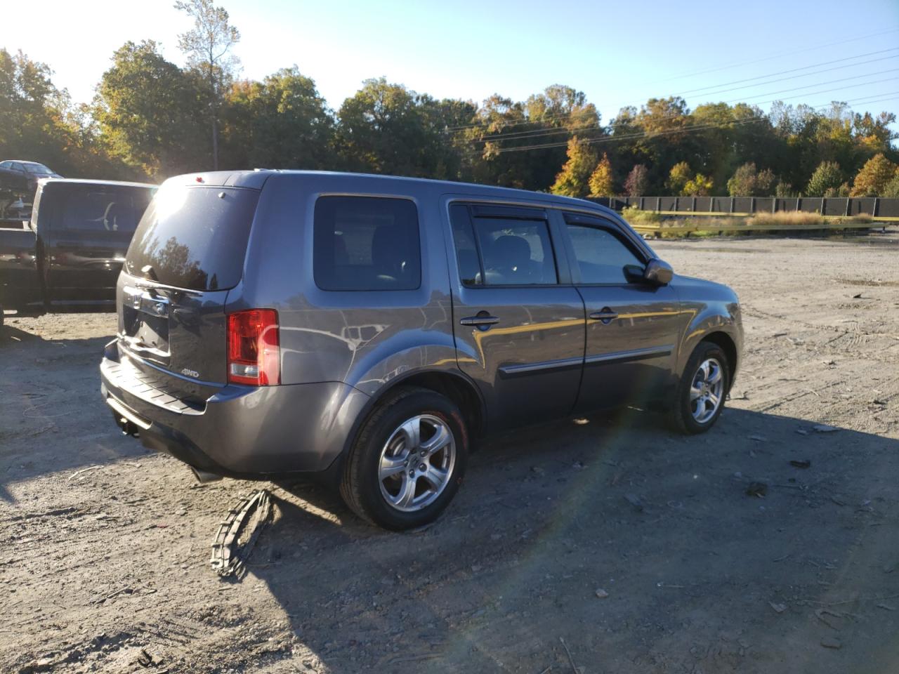 Изображение 3 2015 HONDA PILOT EXL 2015 с VIN 5FNYF4H51FB030417