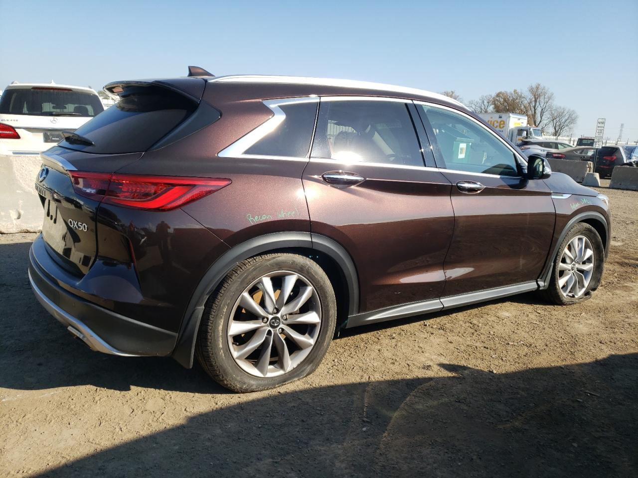 Image 3 of 2020 INFINITI QX50 PURE 2020 with VIN 3PCAJ5M31LF110807