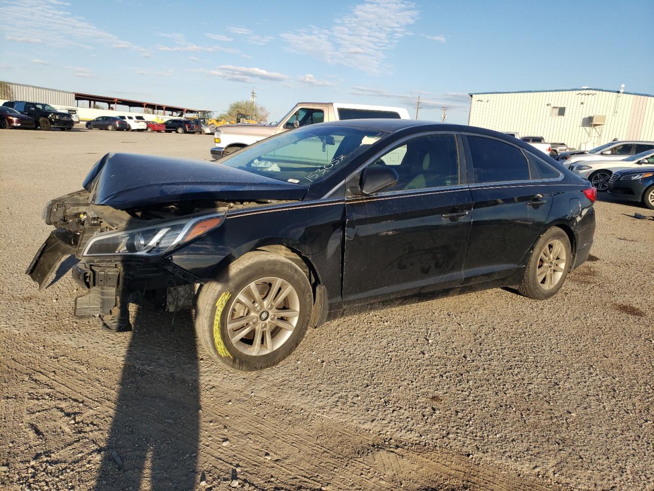Image 1 of 2015 HYUNDAI SONATA SE 2015 with VIN 5NPE24AF5FH153057