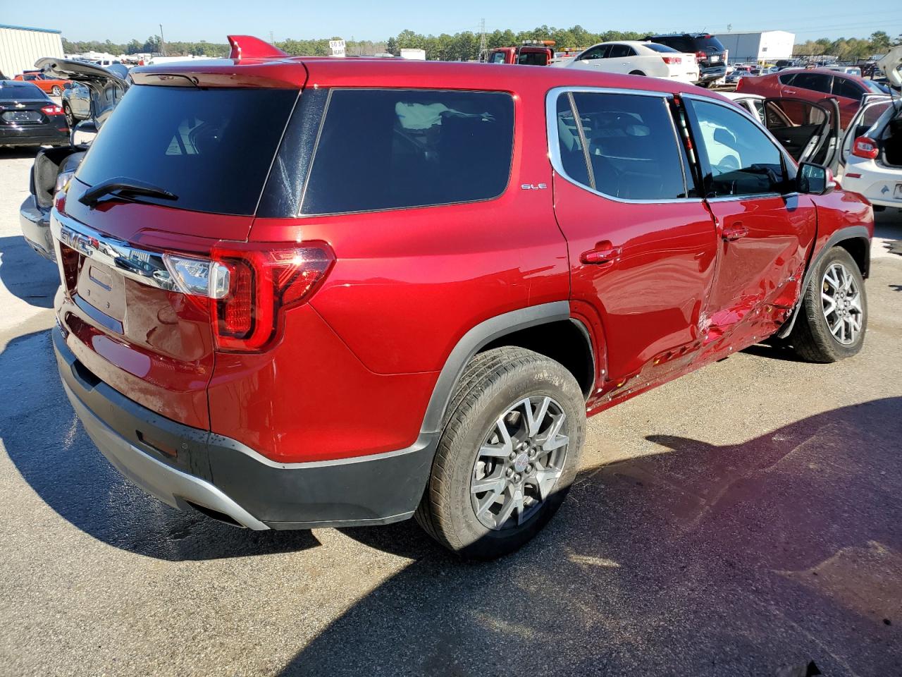 Obraz 3 z 2023 GMC ACADIA SLE 2023 z VIN 1GKKNKL42PZ219007