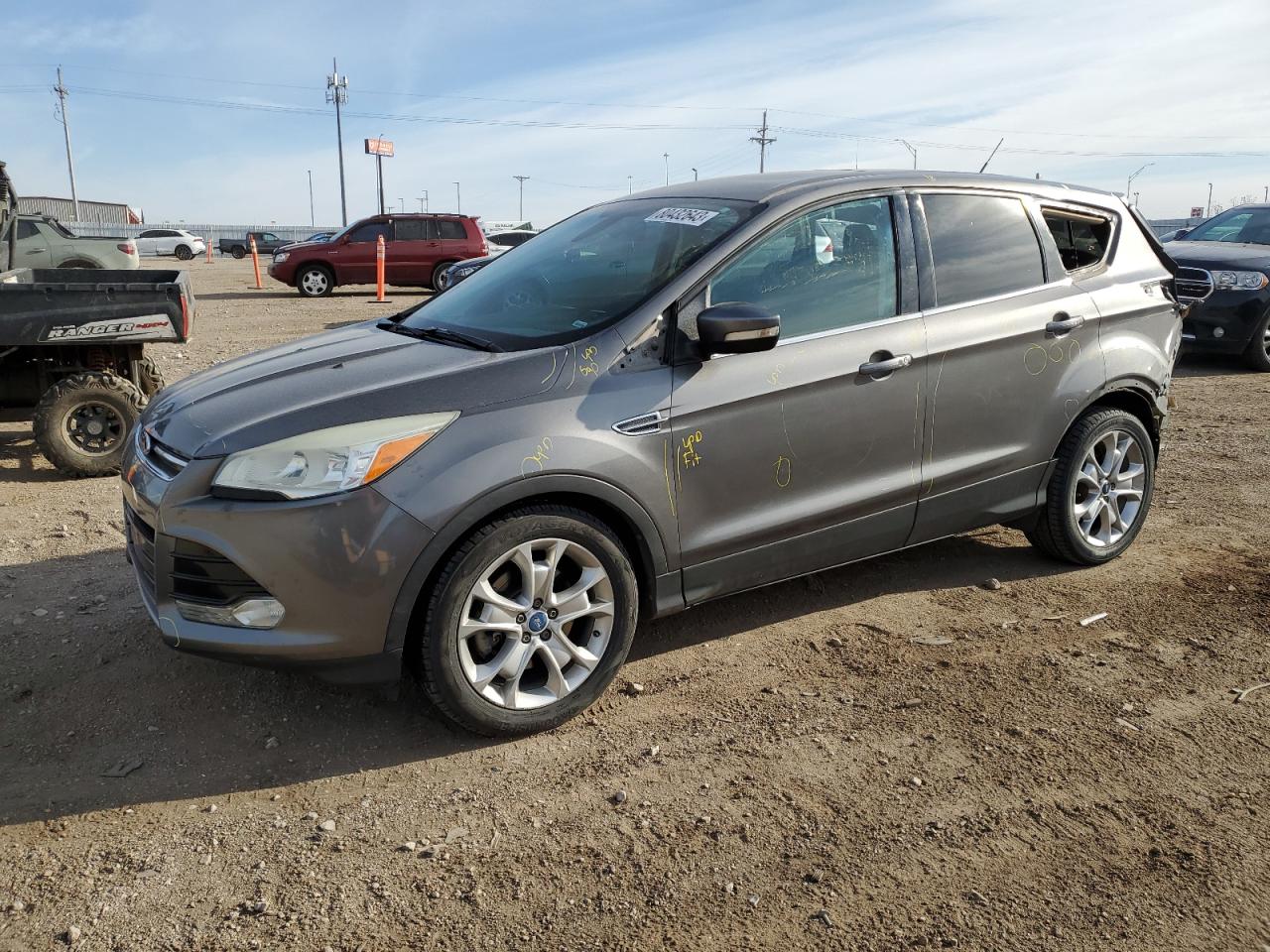 Image 1 of 2014 FORD ESCAPE TITANIUM 2014 with VIN 1FMCU9J90EUA95030