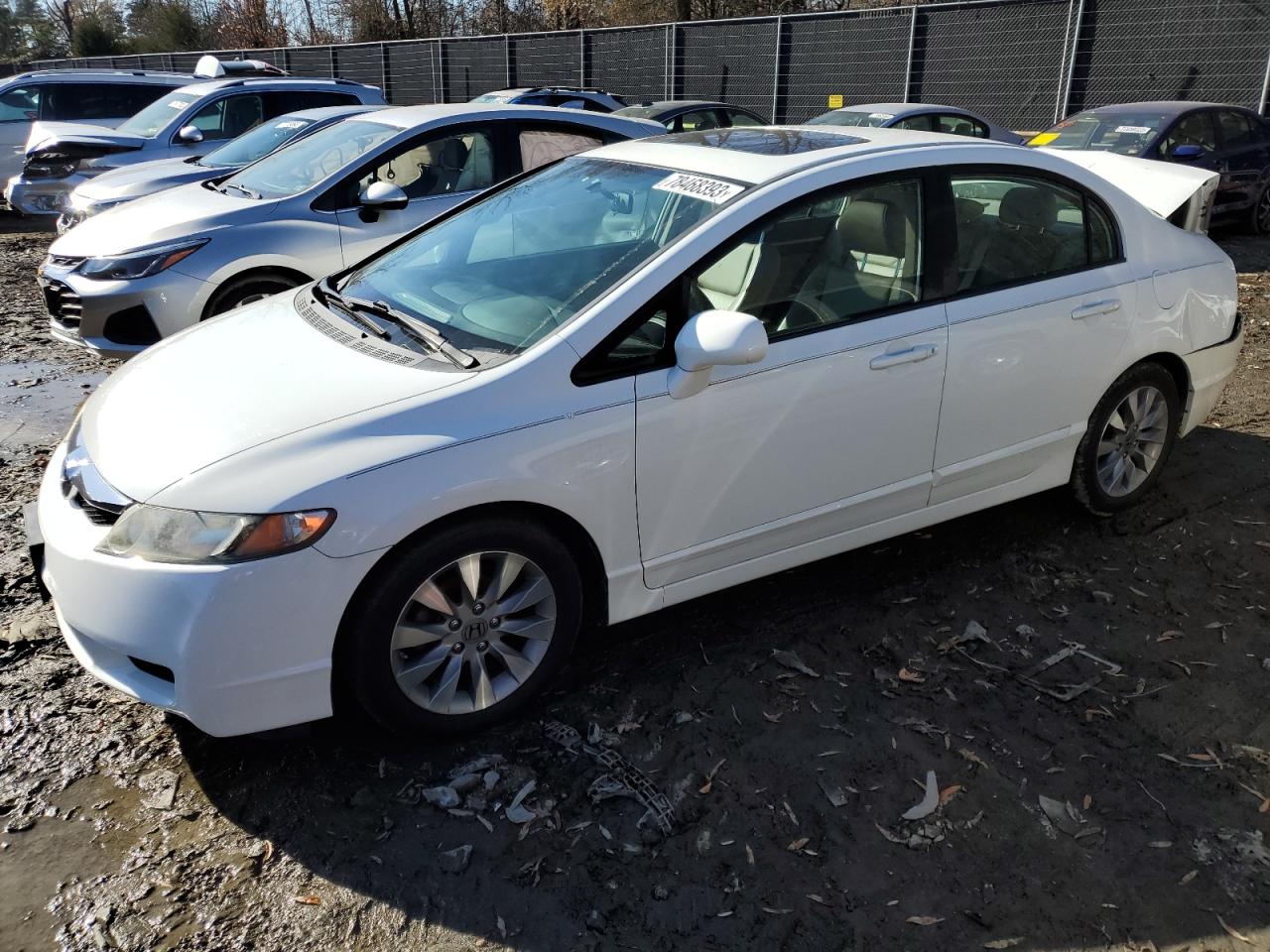 Image 1 of 2010 HONDA CIVIC EXL 2010 with VIN 19XFA1F90AE063613
