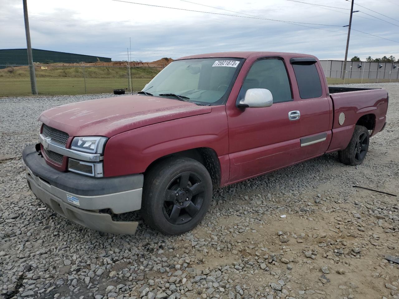 Image 1 of 2004 CHEVROLET SILVERADO C1500 2004 with VIN 2GCEC19V041174873