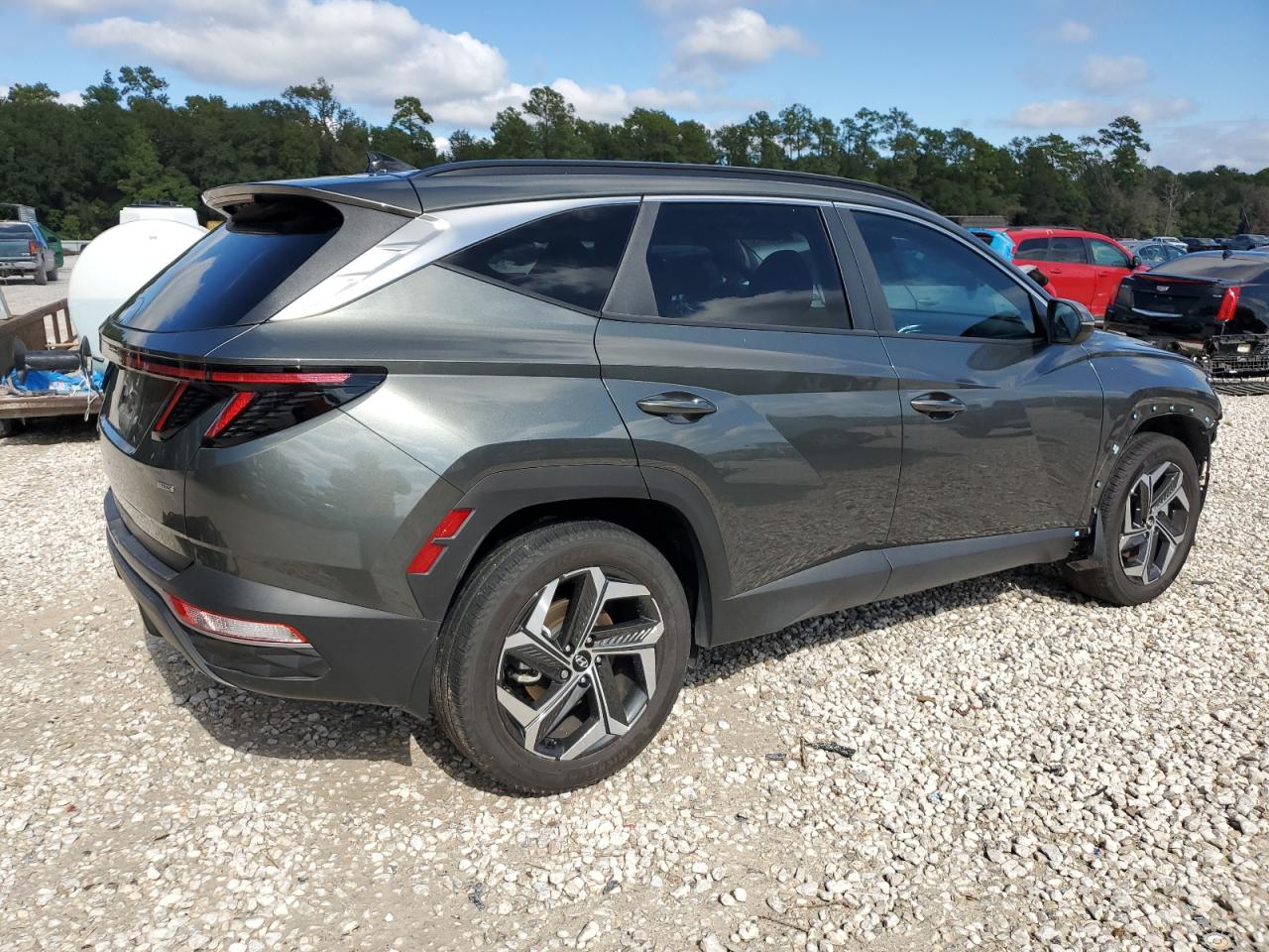 Image 3 of 2022 HYUNDAI TUCSON SEL 2022 with VIN 5NMJFCAE4NH131129