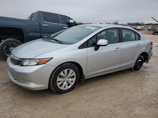 Image 1 of 2012 HONDA CIVIC LX 2012 with VIN 2HGFB2F50CH595887