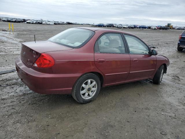 Image 3 of 2003 KIA SPECTRA BASE 2003 with VIN KNAFB121335214940