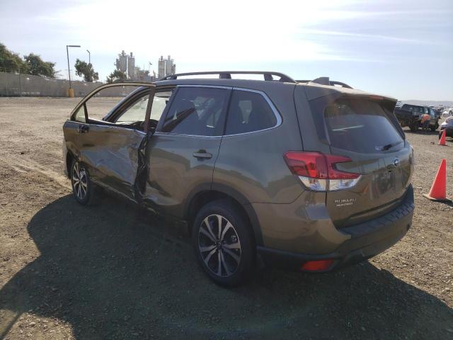 Image 2 of 2023 SUBARU FORESTER LIMITED 2023 with VIN JF2SKAPC7PH543139