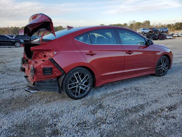 Image 3 of 2019 HYUNDAI ELANTRA SPORT 2019 with VIN KMHD04LB9KU833454