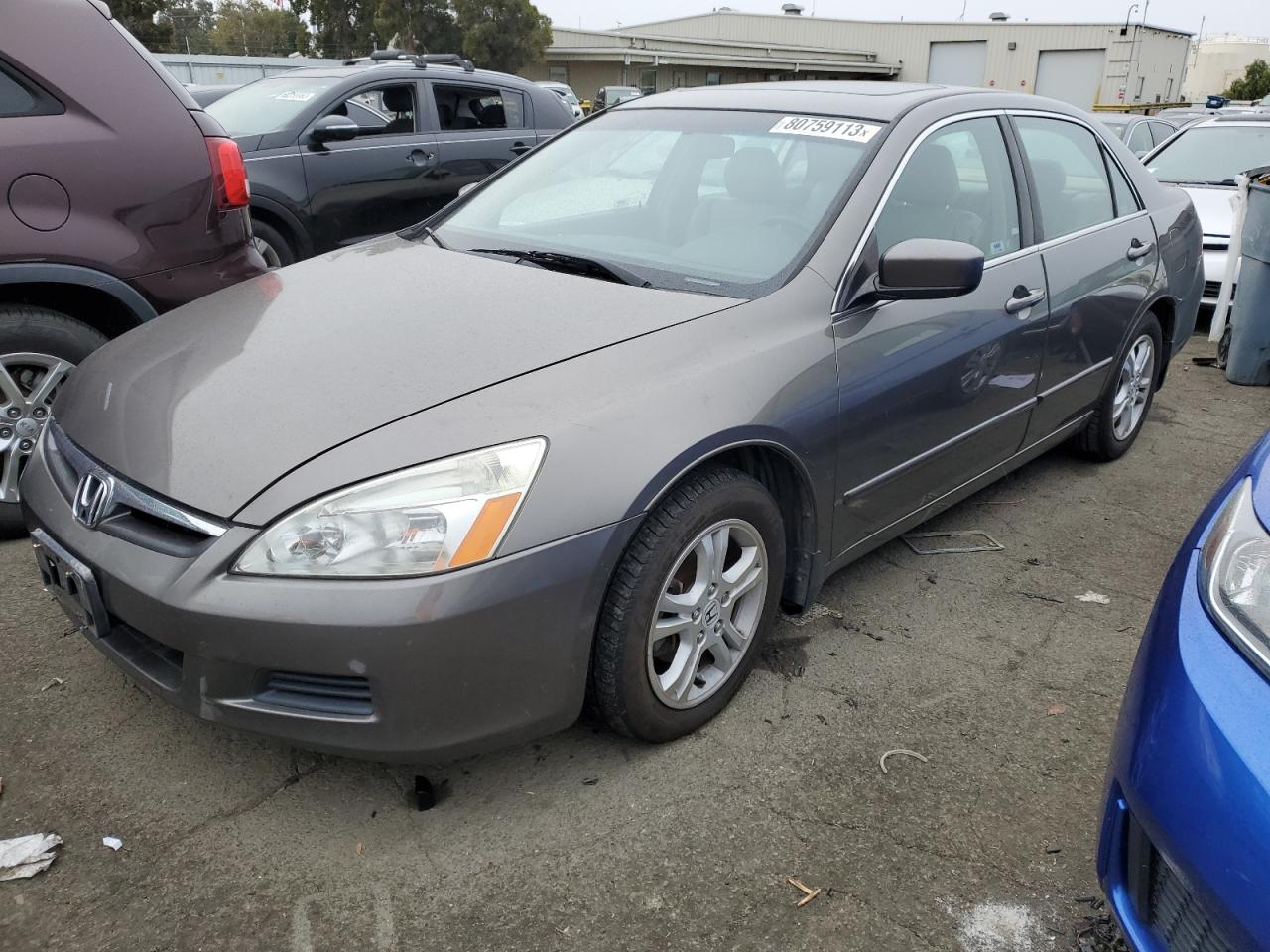 Изображение 1 2007 HONDA ACCORD EX 2007 с VIN 1HGCM56837A162982