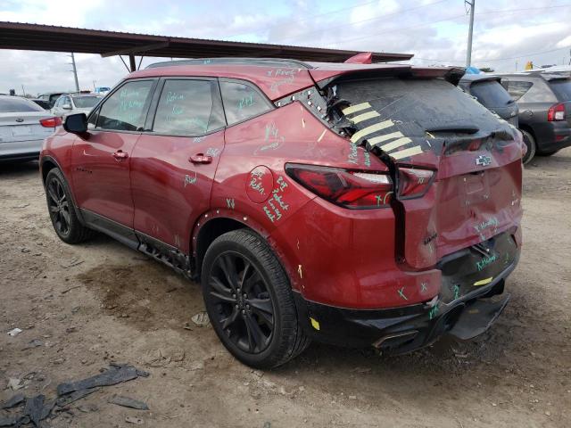 Изображение 2 2021 CHEVROLET BLAZER RS 2021 с VIN 3GNKBERS4MS556774