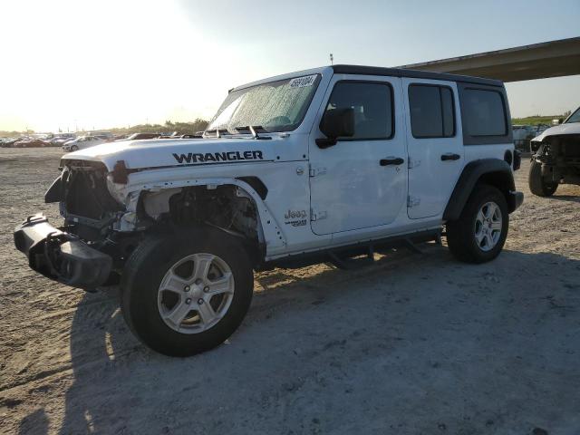 Image 1 of 2018 JEEP WRANGLER UNLIMITED SPORT 2018 with VIN 1C4HJXDG9JW182327