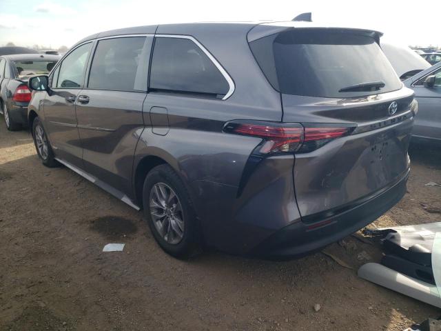 Image 2 of 2021 TOYOTA SIENNA LE 2021 with VIN 5TDKRKEC7MS032752