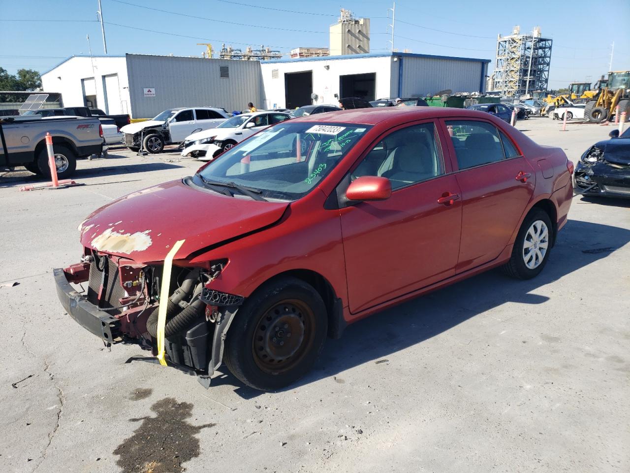 Obraz 1 z 2010 TOYOTA COROLLA BASE 2010 z VIN 1NXBU4EE3AZ317527