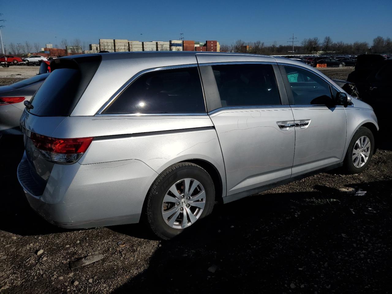 Image 3 of 2014 HONDA ODYSSEY EXL 2014 with VIN 5FNRL5H64EB115763