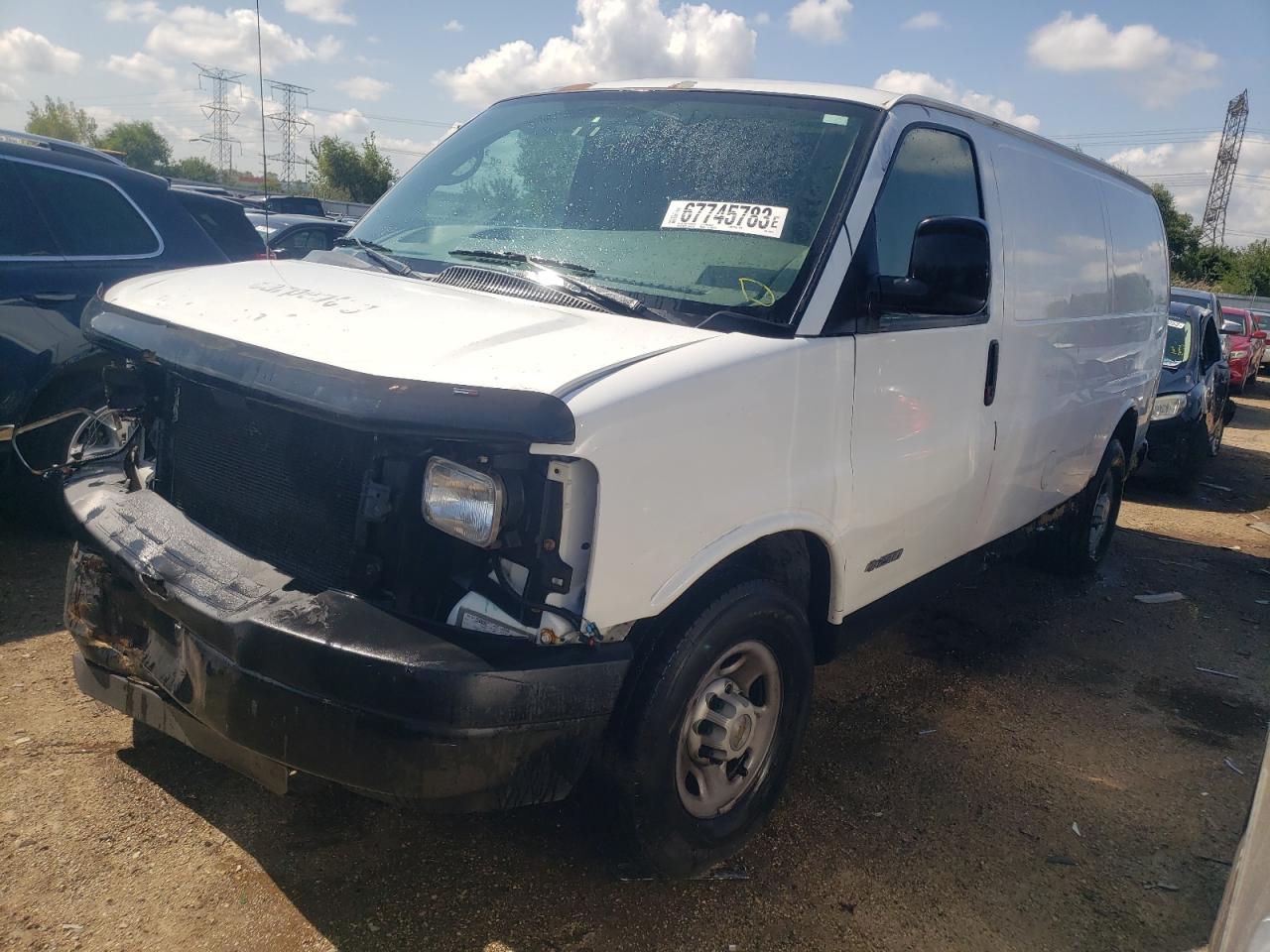 Image 1 of 2005 CHEVROLET EXPRESS G2500  2005 with VIN 1GCGG25V951148191