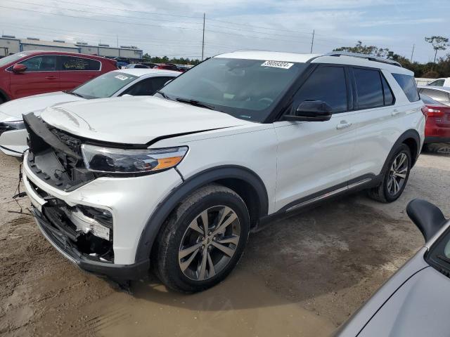 Image 1 of 2020 FORD EXPLORER PLATINUM 2020 with VIN 1FM5K8HC3LGA10963