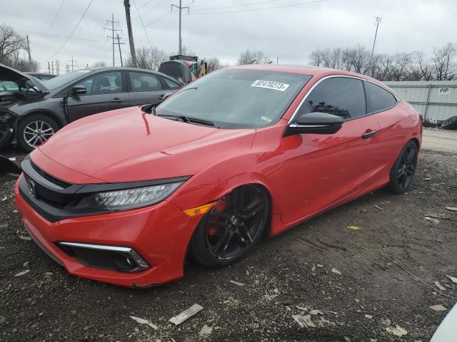 Image 1 of 2019 HONDA CIVIC TOURING 2019 with VIN 2HGFC3B93KH353489