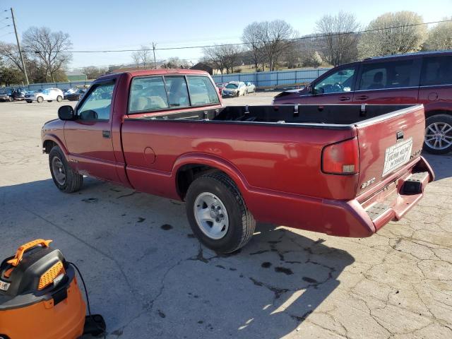 Image 2 of 1996 CHEVROLET S TRUCK S10 1996 with VIN 1GCCS14X7T8218544