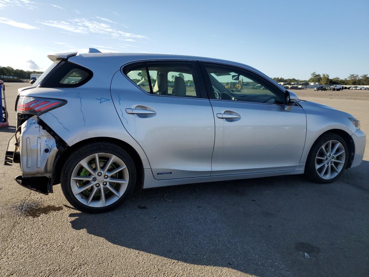 Image 3 of 2012 LEXUS CT 200 2012 with VIN JTHKD5BHXC2114270