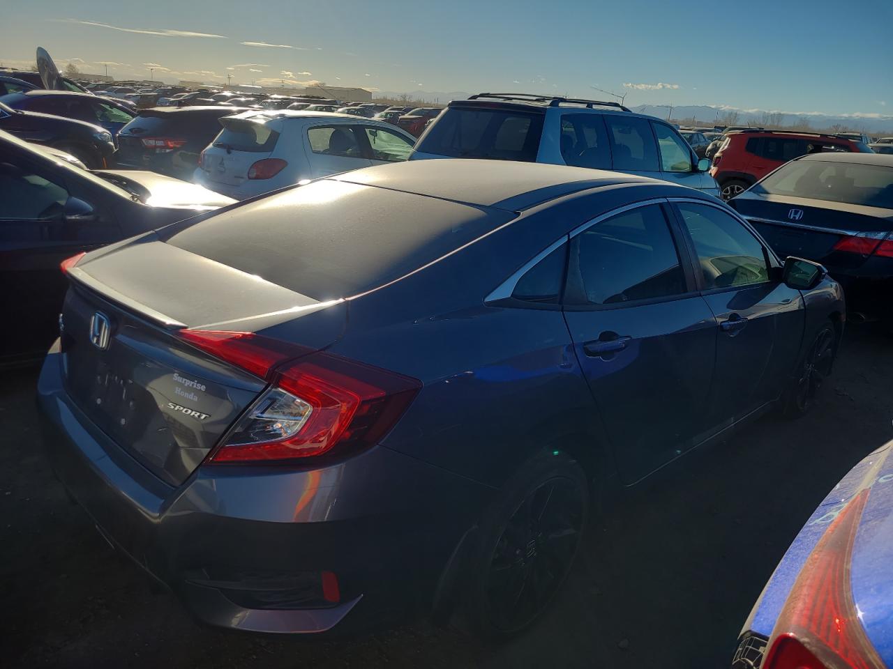 Image 3 of 2019 HONDA CIVIC SPORT 2019 with VIN 19XFC2F82KE051391