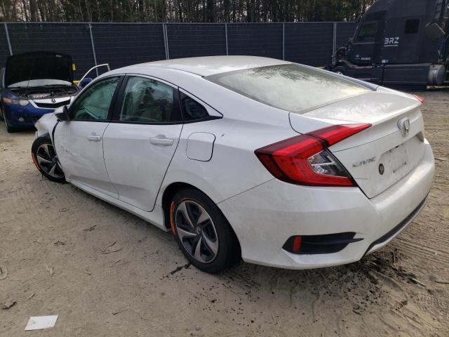 Image 2 of 2020 HONDA CIVIC LX 2020 with VIN 2HGFC2F65LH507597