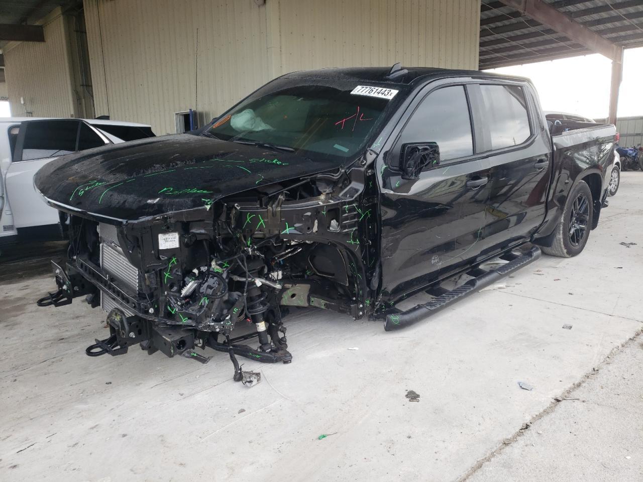 Image 1 of 2023 CHEVROLET SILVERADO K1500 CUSTOM 2023 with VIN 1GCPDBEK5PZ320610